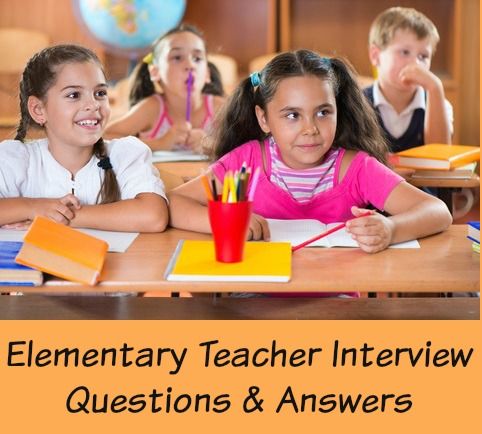 10 preguntas de entrevista para maestros de primaria