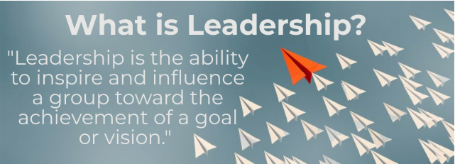 Texto de definición de liderazgo