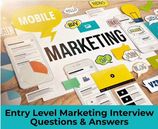15 preguntas de la entrevista de marketing de nivel de entrada