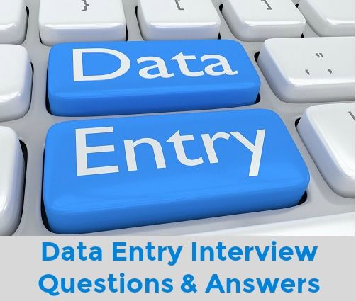 15 preguntas y respuestas de la entrevista de entrada de datos