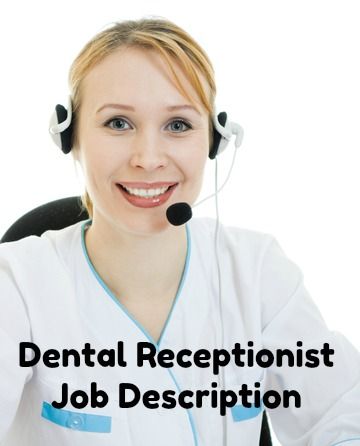 Descripción del puesto de recepcionista dental