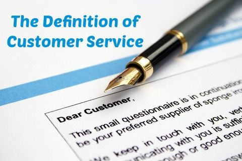 La definición de servicio al cliente