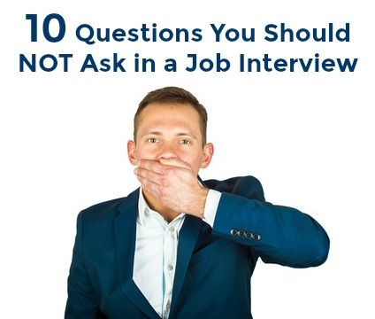 Lista de preguntas de la entrevista que no debe hacerle al empleador