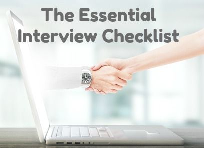 Lista de verificación de la entrevista: qué hacer antes de su entrevista