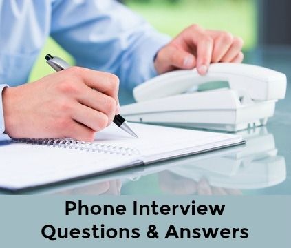 Preguntas y respuestas de la entrevista telefónica